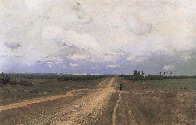 The Vladimirka Road, Isaac Levitan